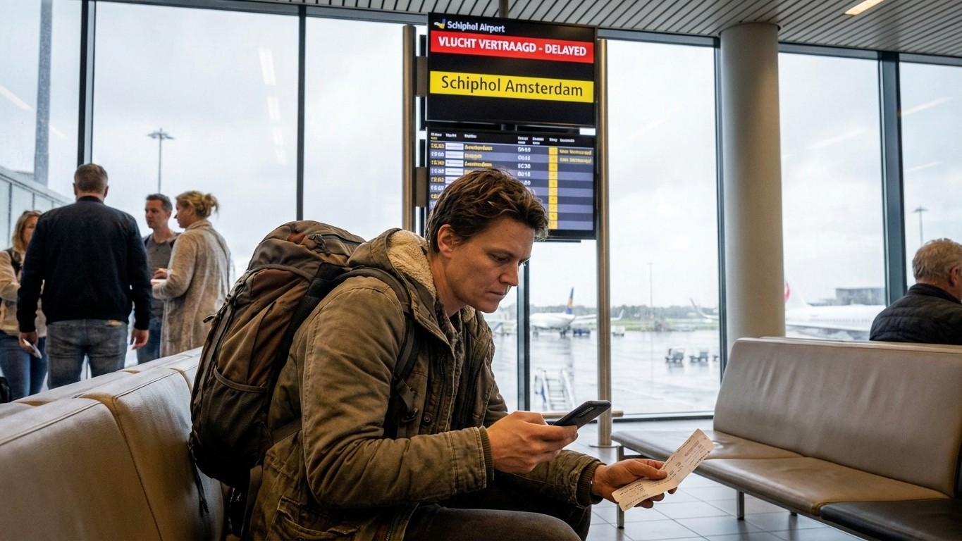 Mijn vlucht was vertraagd: zo vermijd je deze veelgemaakte fout