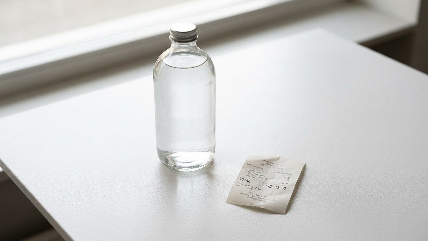 Één flesje water in Zürich kost meer dan een volledige werkdag in Bulgarije