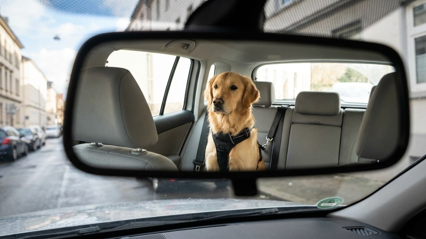 Hond achterin zonder bevestiging? In 2026 betaal je 375 euro boete