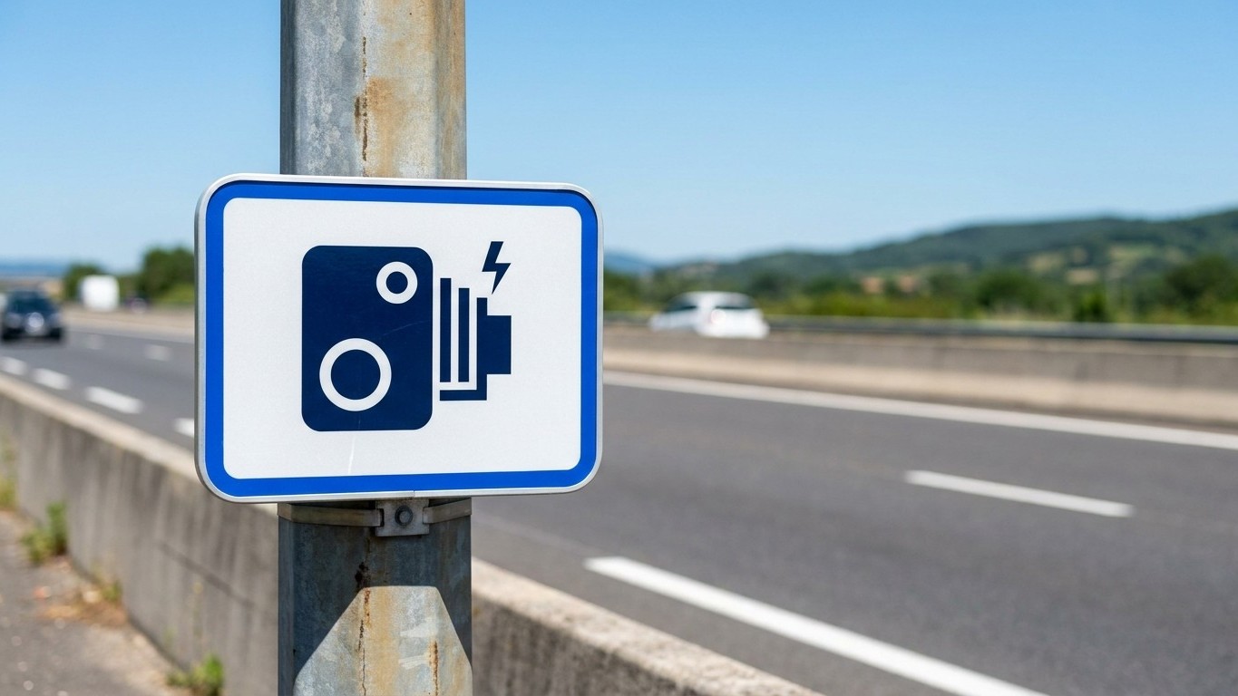 Het witte bordje op de Franse snelweg: waarom de boete pas drie weken later aankomt