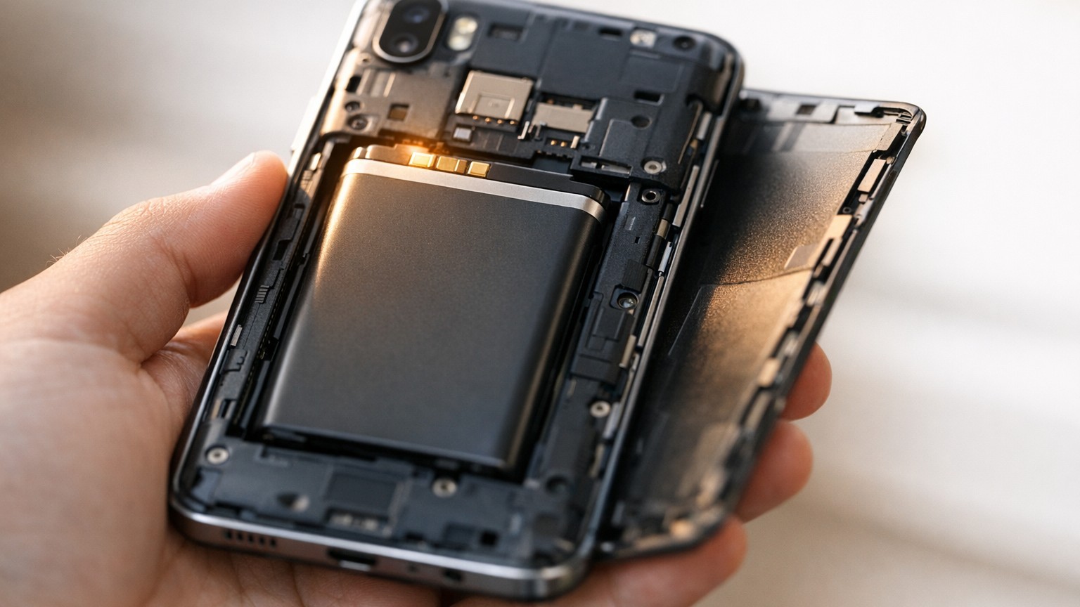 Revolutie in je broekzak: vanaf 2027 kun je je smartphonebatterij zelf vervangen
