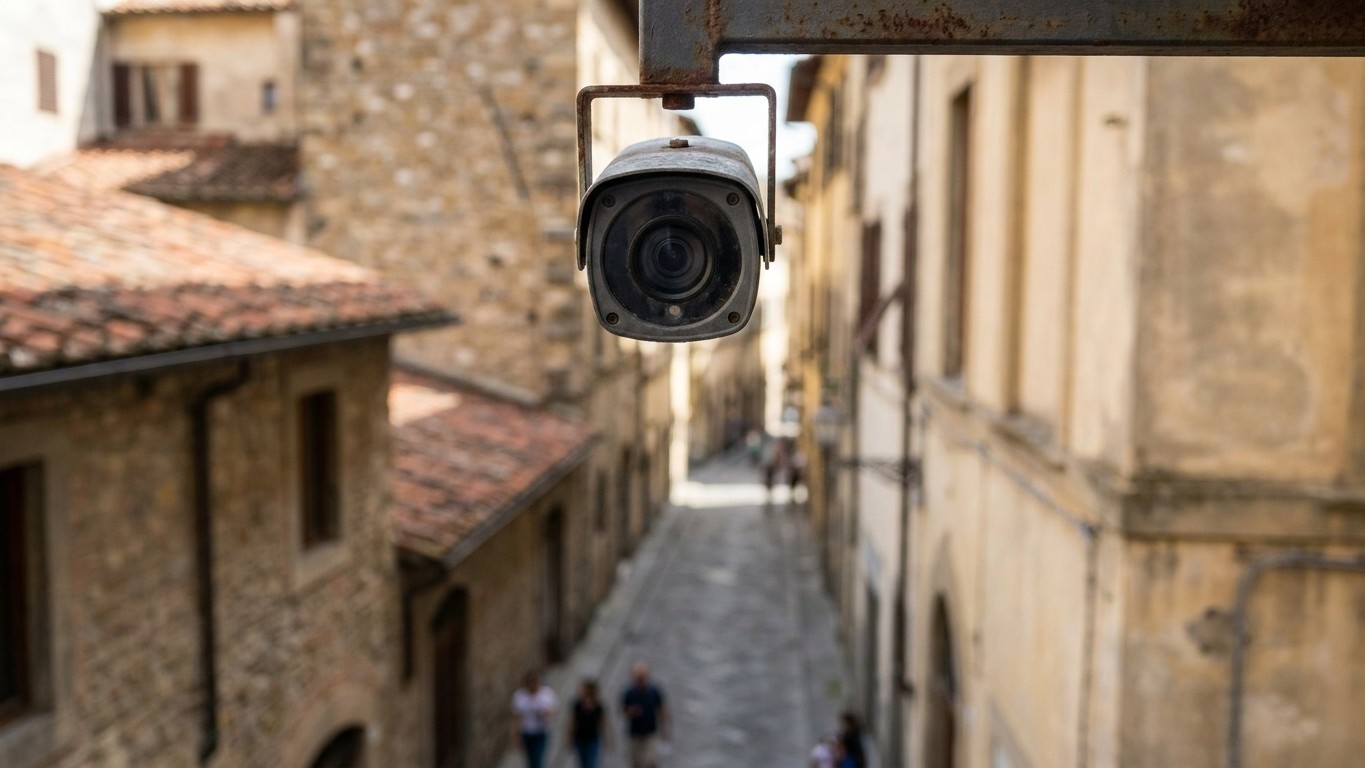 Ik reed in Florence gewoon een straatje in met mijn huurauto: maanden later begreep ik pas wat die camera boven de weg elk...