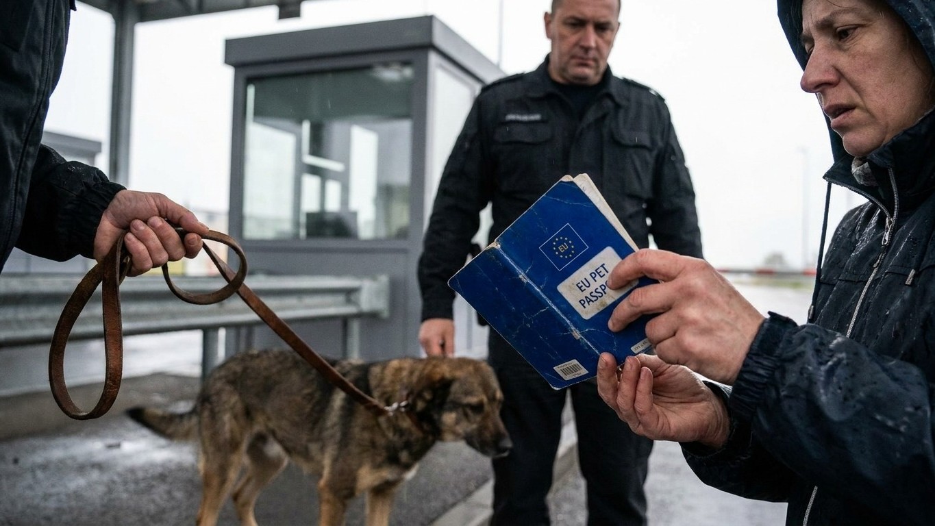 Ik reed naar Finland met mijn hond en een geldig EU-dierenpaspoort: aan de grens begreep ik wat er nog in dat boekje had m...