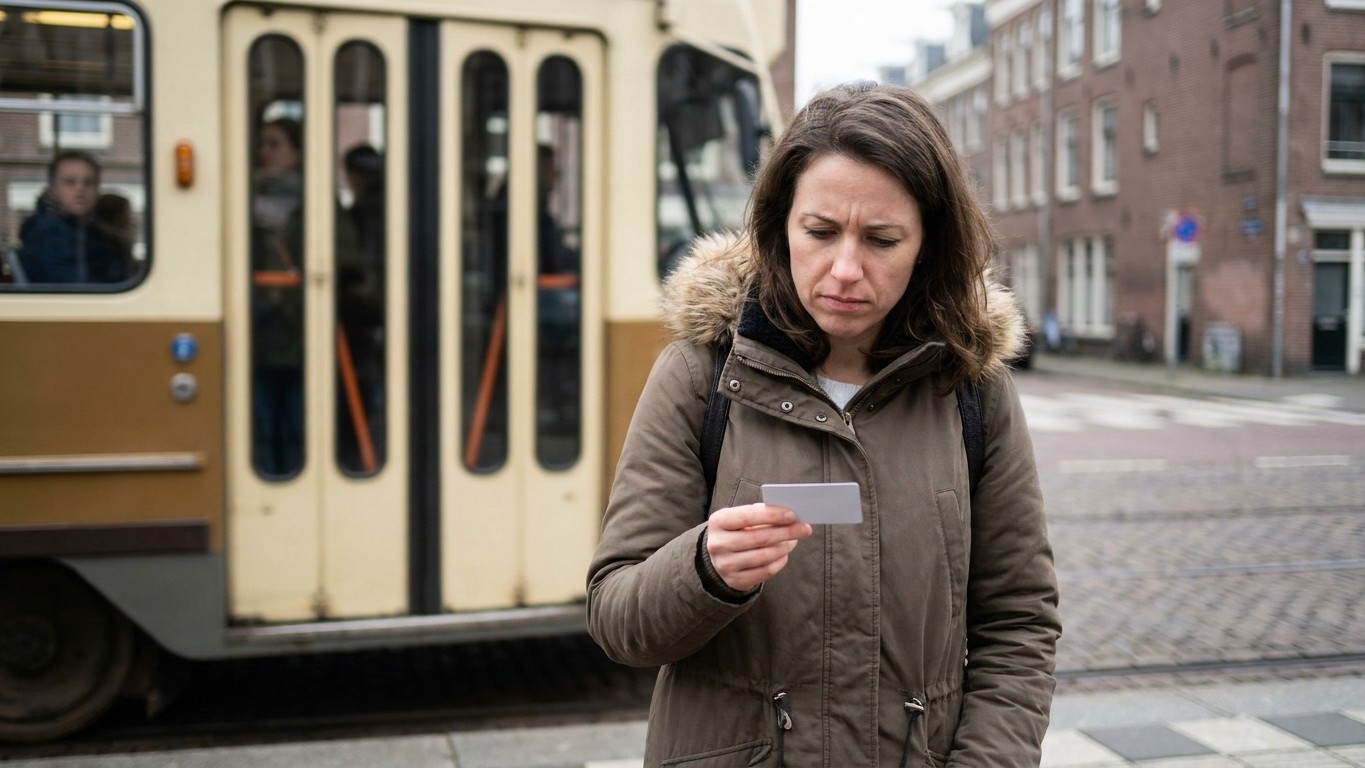 Ik stapte in de tram met een lege Ühiskaart, gewoon om geen tijd te verliezen: toen de controleur langskwam, was het te laat