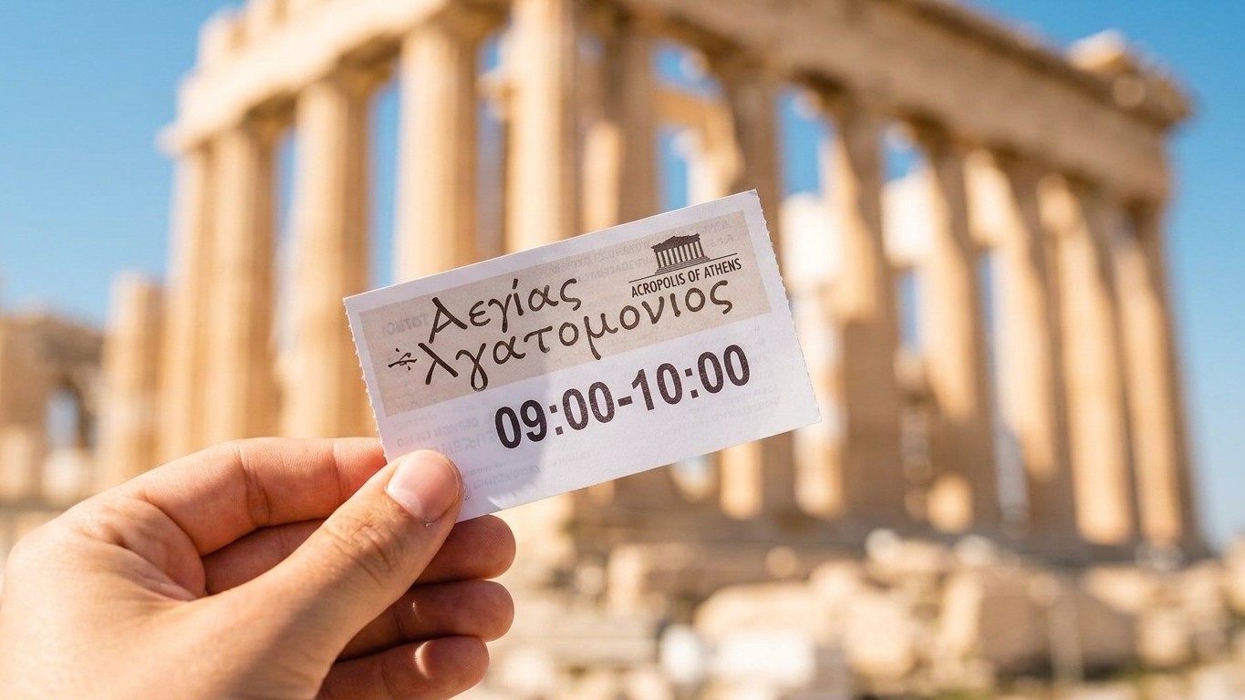 We blijven allemaal ons ticket voor de Akropolis maanden vooruit boeken, terwijl dit vakje van één uur beslist of je aan d...