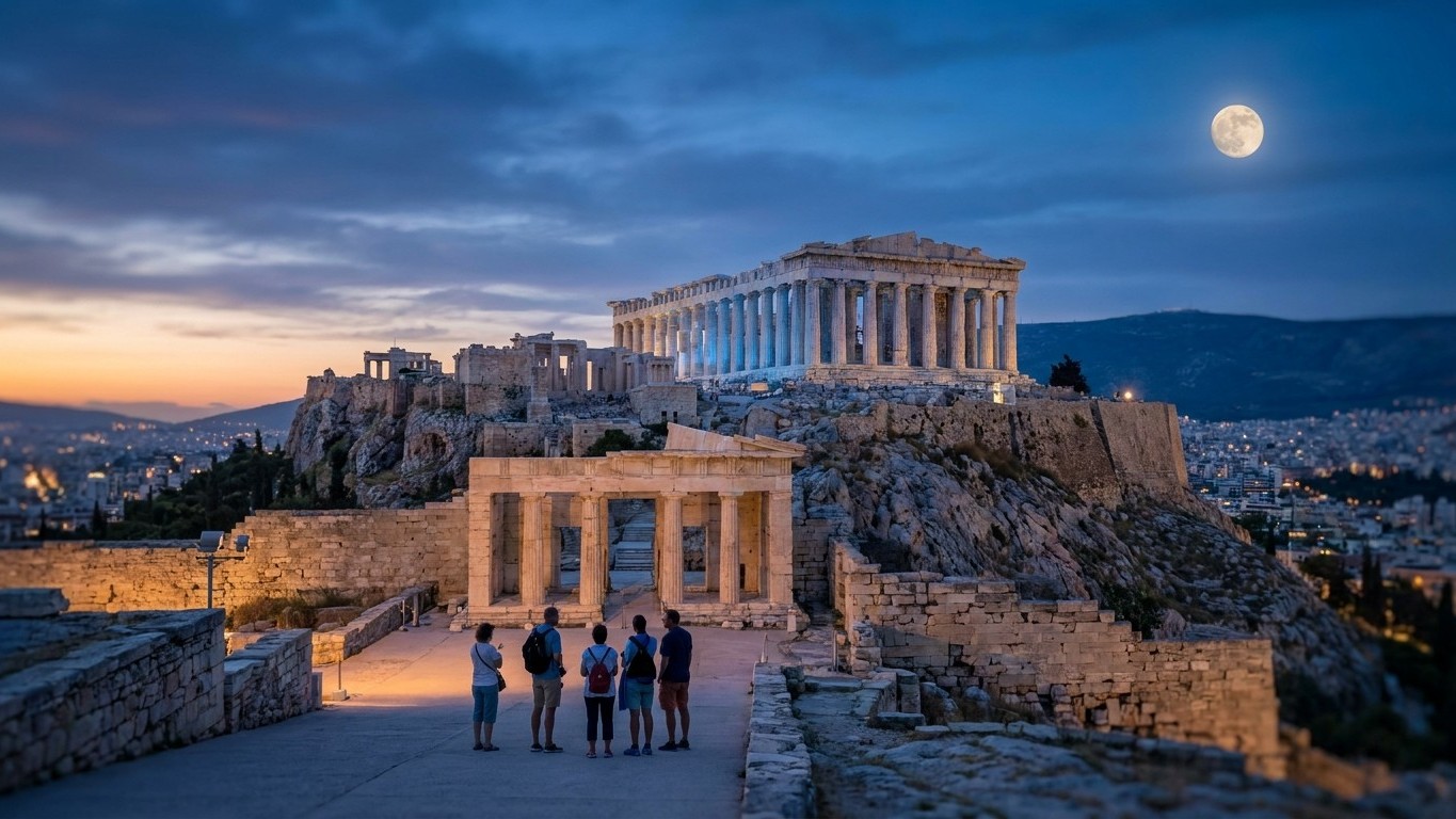 Ik betaalde 20 euro om de Akropolis-heuvel te bezoeken tijdens mijn week in Athene: één avond later liep iedereen dezelfde...