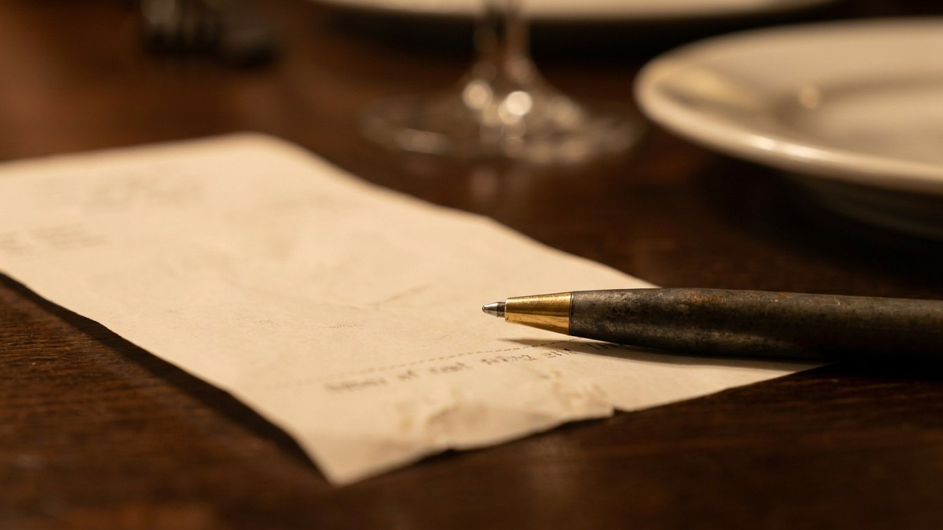Ik legde in Boedapest na elk etentje netjes tien procent fooi op tafel: op de laatste avond wees de ober naar één regel on...