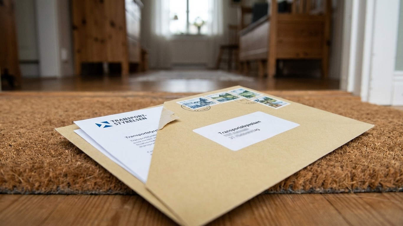 Ik reed drie keer door het centrum van Stockholm tijdens mijn zomerreis: vier maanden later lag er een envelop in mijn bri...